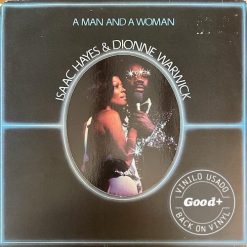 Portada Vinilo Usado Isaac Hayes & Dionne Warwick – A Man And A Woman