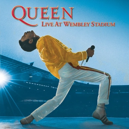 Portada Vinilo x 3 Queen-Live-At-Wembley-Stadium